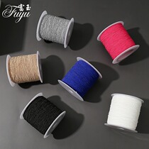 0 3mm sewing machine bottom line high elastic round elastic rubber leather line fine circular tight rope