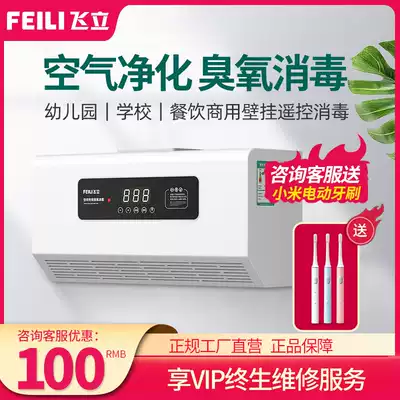 Feili ozone generator Wall-mounted disinfection machine Kindergarten school food workshop sterilization in addition to aldehyde air purification