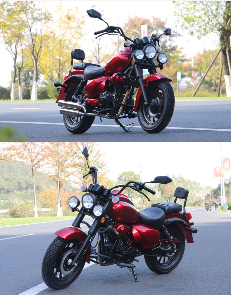 复古哈雷风暴太子摩托车 150cc电喷发动机重型机车叛逆者摩托车
