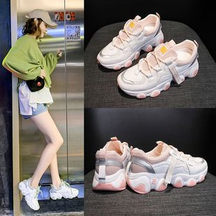 春夏季韩版新款超火的老爹鞋女韩版学生运动鞋女百搭ins休闲鞋潮