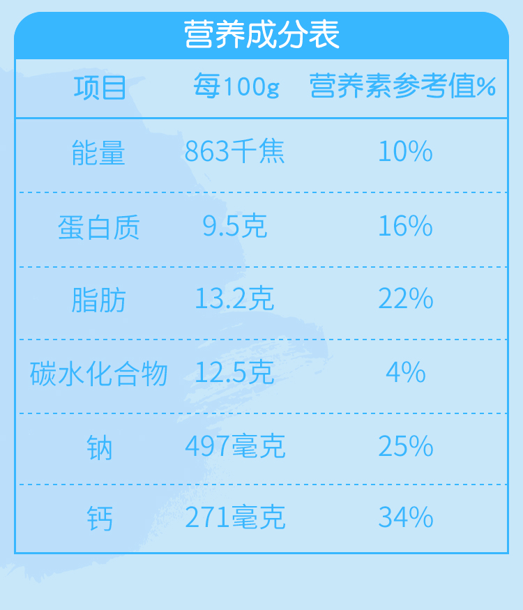 百吉福儿童三角芝士奶酪140g*8块