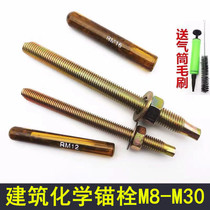 Chemical anchor bolt National standard chemical anchor bolt chemical expansion screw chemical Bolt high strength chemical anchor M8-M30