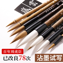 Zhou Huchen Maochen's flagship store genuine wolf and the top ten famous Mao Pen professional calligraphy beginner book dedicated to the bookbook of the top ten famous Chinese characters