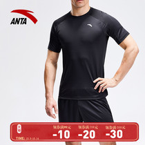 Anta sports suit mens spring new quick-drying clothes fitness running sportswear official website flagship mens two-piece set