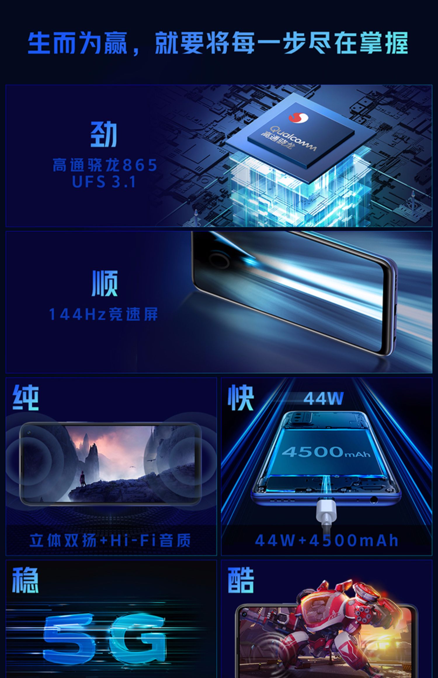 vivo处理器5g vivoiqoo vivo手机介绍