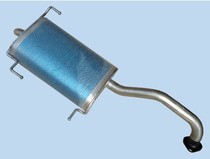 Suitable for Nissan style A32A33 rear section 409 steel automobile exhaust pipe muffler thickened