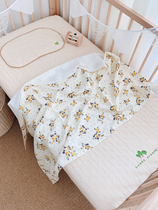 Love to baby Summer cotton 0-3 years old baby child with belly scarf baby comfortable soft and light cotton cloth fake quilt