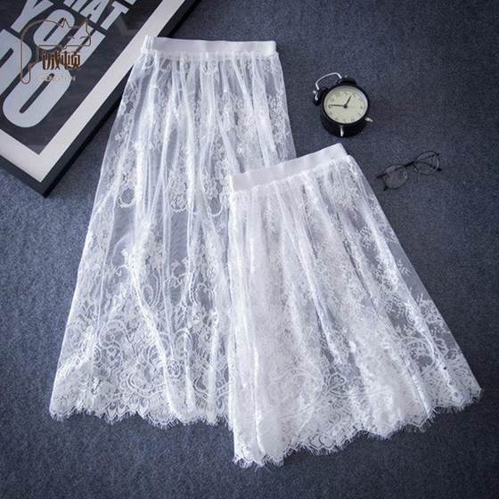 Cheongsam inner tulle skirt with a layer of mesh skirt with a skirt for women's transparent skirt with lace midi skirt with spring and autumn
Cheongsam inner tulle skirt with a layer of mesh skirt with a skirt for women's transparent skirt with lace midi skirt with spring and autumn