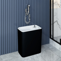 Mu Meng Si light luxury ceramic household mop pool small apartment mini mop pool balcony toilet Nordic mop pool