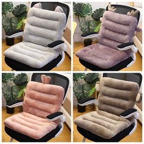Chair cushion with backrest Winter student pillow cushion cushion chair one thickened office sedentary fart cushion Super soft