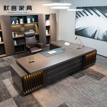 Great Bandae High-end Light Extravagant Boss Desk President Desk Boss Desk Chairman Minimyo Modern Manager Desk