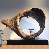 Weathered wood old wood dead wood zen old objects nostalgic ornaments natural Zen landscaping stump modeling logs