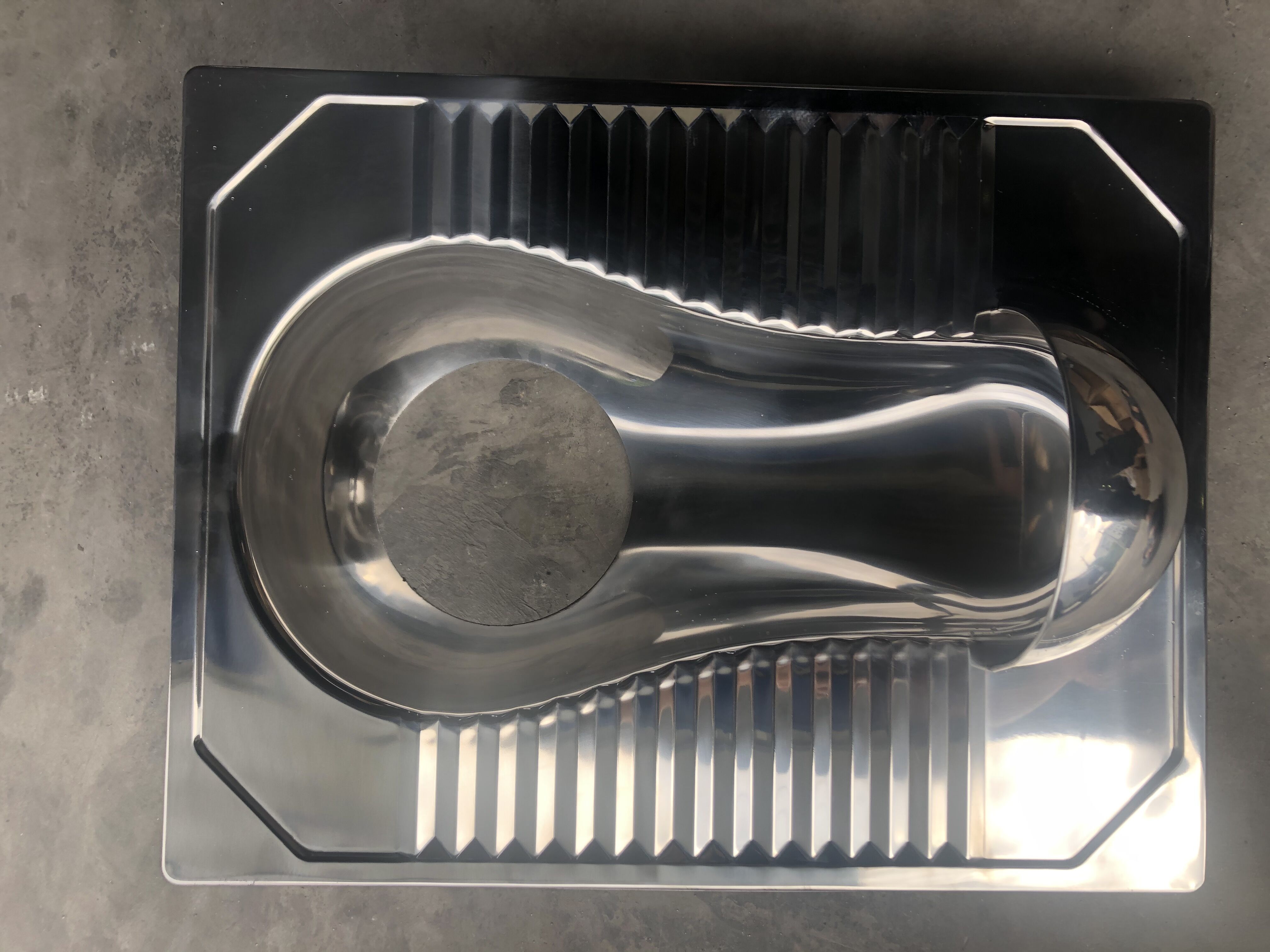 304不锈钢蹲便器农村旱厕蹲便器免冲水厕所蹲坑蹲便大便器便池