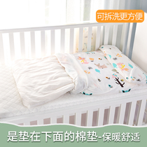 New baby baby mattress four seasons universal cotton baby pad quilt bed