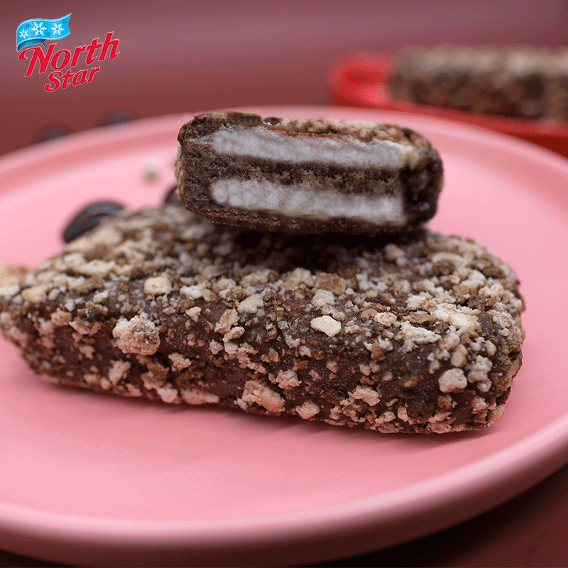 美国进口 North Star 冰北星 三层夹心巧克力脆皮冰淇淋 12支装 天猫优惠券折后￥98包邮（￥148-50）随机送2支