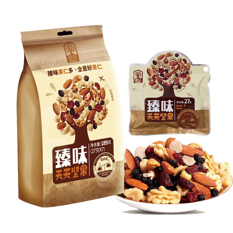 臻味天天坚果189g每日混合干果