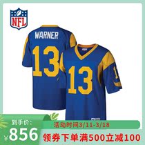 (NFL) Los Angeles Mitchell Mitchell Ness Traditional jersey-Kurt Warner