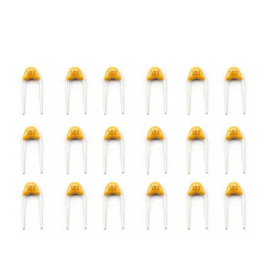 모놀리스 커패시터 103P 0.01UF 10NF 50V 핀 간격 5.08mm 20% 커패시터 (30 피스) 모놀리스 커패시터 103P 0.01UF 10NF 50V 핀 간격 5.08mm 20% 커패시터 (30 피스)