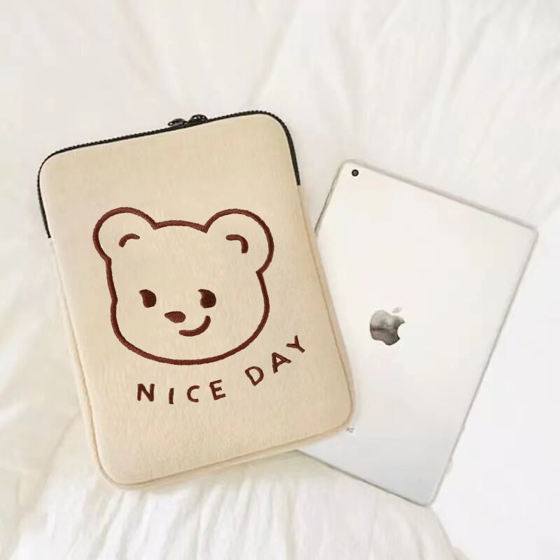 South Korean iPad cashier bag applicable pro10 5 liner bag air4 3 Apple tablet bag 10 9 new ipad7 8 cute cartoon 10 2 11 inches