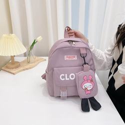 Girls travel for children's spring travel backpack elementary school students outsourcing small schoolbarie small schoolbag girls out of tourism