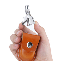 New hooded nose hair trimmer for men Manual mechanical stainless steel nose hair trimmer Nostrils shaving device for women and men