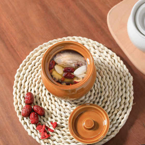 뚜껑을 가진 스튜 포트 세라믹 물이 밀봉 된 스튜 가정용 점토 냄비 Shaxian Health Stew Pot Stew Ginseng Cup Hotel Dessert Cup 뚜껑을 가진 스튜 포트 세라믹 물이 밀봉 된 스튜 가정용 점토 냄비 Shaxian Health Stew Pot Stew Ginseng Cup Hotel Dessert Cup