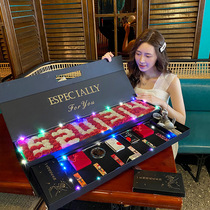 520 Valentines Day gift creative gift box suit giant no-bar box Fancy Soap Florist Bracelet Necklace Birthday Present