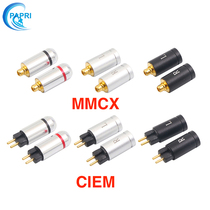 PAPRI pure copper gold-plated MMCX CIEM 0 78MM SE846 repair DIY upgrade earphone needle