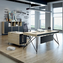 Office desk president boss desk and chair combination office simple modern executive desk supervisor table general manager desk