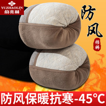 俞兆林冬季保暖裤男士加厚加绒棉裤新款三层特厚高腰紧身青年大码