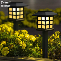 Solar outdoor House floor lamp lawn lamp courtyard waterproof decoration floor lamp led home outdoor Villa