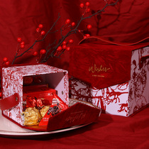 Wedding sugar box ins wedding high sense sugar box gift empty box niche 2021 new folding free Wholesale