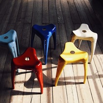 Zhai Xiaosheng DULTON Wisdom Teeth Chair Classic Metal Chair Creative Home Seating Retro Metal Chair Industrial Style