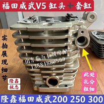 Futian five-star Loncin 300 Revo V5 mighty 210 260 250 300 cylinder head valve cylinder head assembly