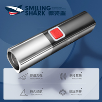 Lipstick series flashlight small long endurance strong light long range girl student mini portable rechargeable super bright