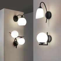 Bedroom wall lamp bedside lamp-free Nordic modern minimalist living-room TV background wall upper corridor Aisle Wall Lamp