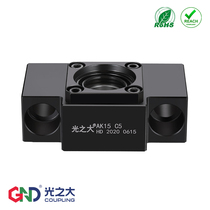 Large ball bearing screw fixed end AK10 high-precision screw precision bearing seat couplings support seat