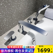 Toto Bath Tub Faucet TBG04202B 04201B Desktop Bath Side Faucet Double Handle Double Control Nozzle with Handheld