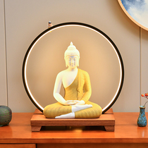 Ceramic ornaments Southeast Asia Painted Pottery Thailand Tat Buddha Sakyamuni Living Room Porch Home Furnishing Decoration