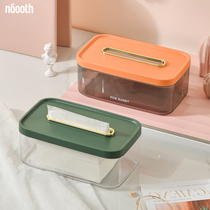 desktop tissue box household living room tissue storage box dining room napkin tissue box light luxury simple modern style tissue box