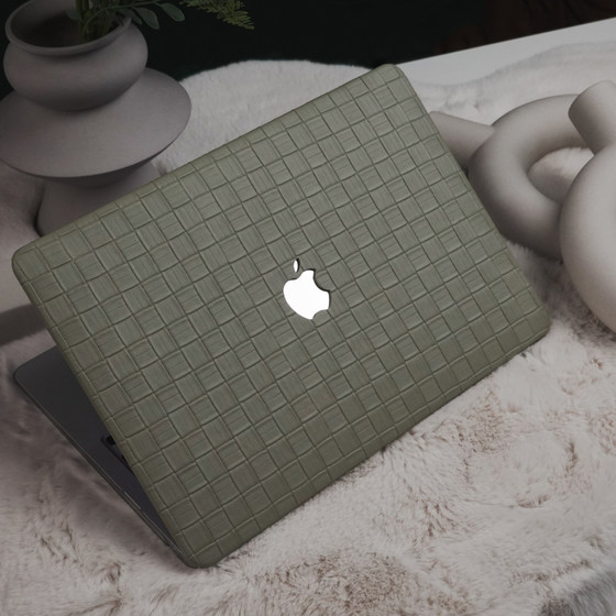 레트로 올리브 그린 체크 쉘 MACAIR PRO13 인치 컴퓨터 쉘 M1MAC16/14/15 인치 노트북 쉘 레트로 올리브 그린 체크 쉘 MACAIR PRO13 인치 컴퓨터 쉘 M1MAC16/14/15 인치 노트북 쉘