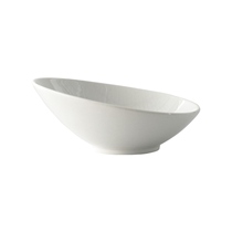 Pure White Ceramic Diagonal Opening Bowl Creative Fruit Salad Bowl Noodles Bowl Protection Cervical Spine Pet Bowl Mesh Red Kitty Bowl with frame