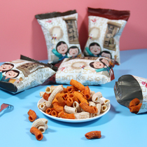 Sweet and spicy fried rice cake strips Net celebrity recommended snacks burst Korean drama crispy cake strips Office and leisure puffed snacks