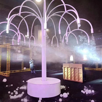 Smoke Bubble Tree Landscape Beauty Chen Props Room Inside And Outside Stage Warm Field Smoke Bubble Tree Mesh Red Gallery Custom Manufacturer Direct