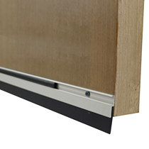 Raven scraper type door bottom sealing strip high temperature noise wind insect and fireworks RP26(12 pieces)