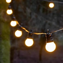 LED outdoor color lights string lightsCamping skylight tent waterproof lamp small bulb balcony lighting string decorative lights