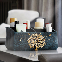 Nordic Creative Remote finishing box Living room Desktop Decorative Pendulum bedroom Cosmetic Containing Pantry House Accessories