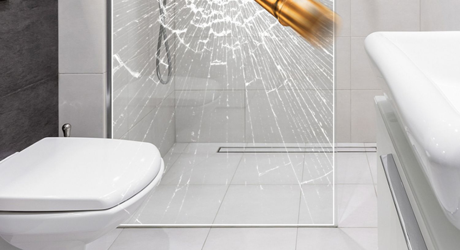 玻璃防爆膜浴室淋浴房卫生间窗户门防碎贴膜家用透明钢化玻璃贴纸