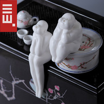 Big fat small thin creative ornaments home accessories tea pet living room fish tank wine cabinet TV cabinet desk Interior decoration