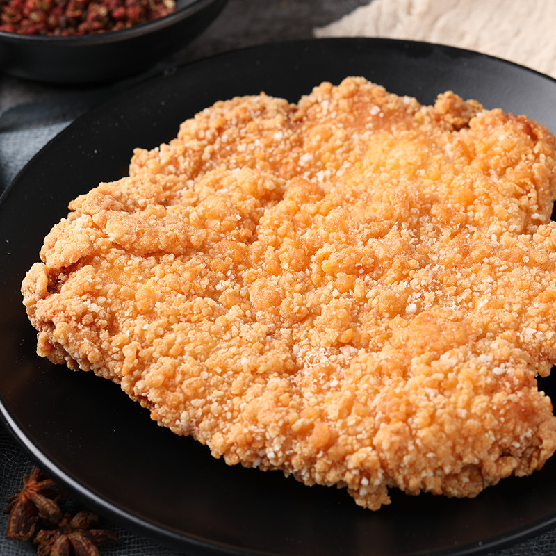 台式大鸡排正新口味半成品冷冻包邮油炸小吃鸡扒裹粉炸鸡块1kg5片